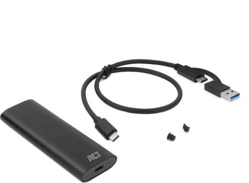 ACT USB-C M.2 NVMe / PCIe SSD Behuizing