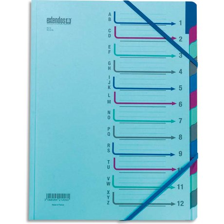 Trieur à élastique série 43, 12 compartiments