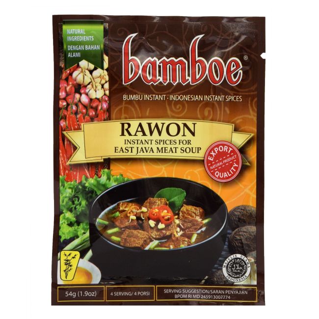 Bamboe Bumbu Rawon Oost-Java Vleessoep Kruiden 54g