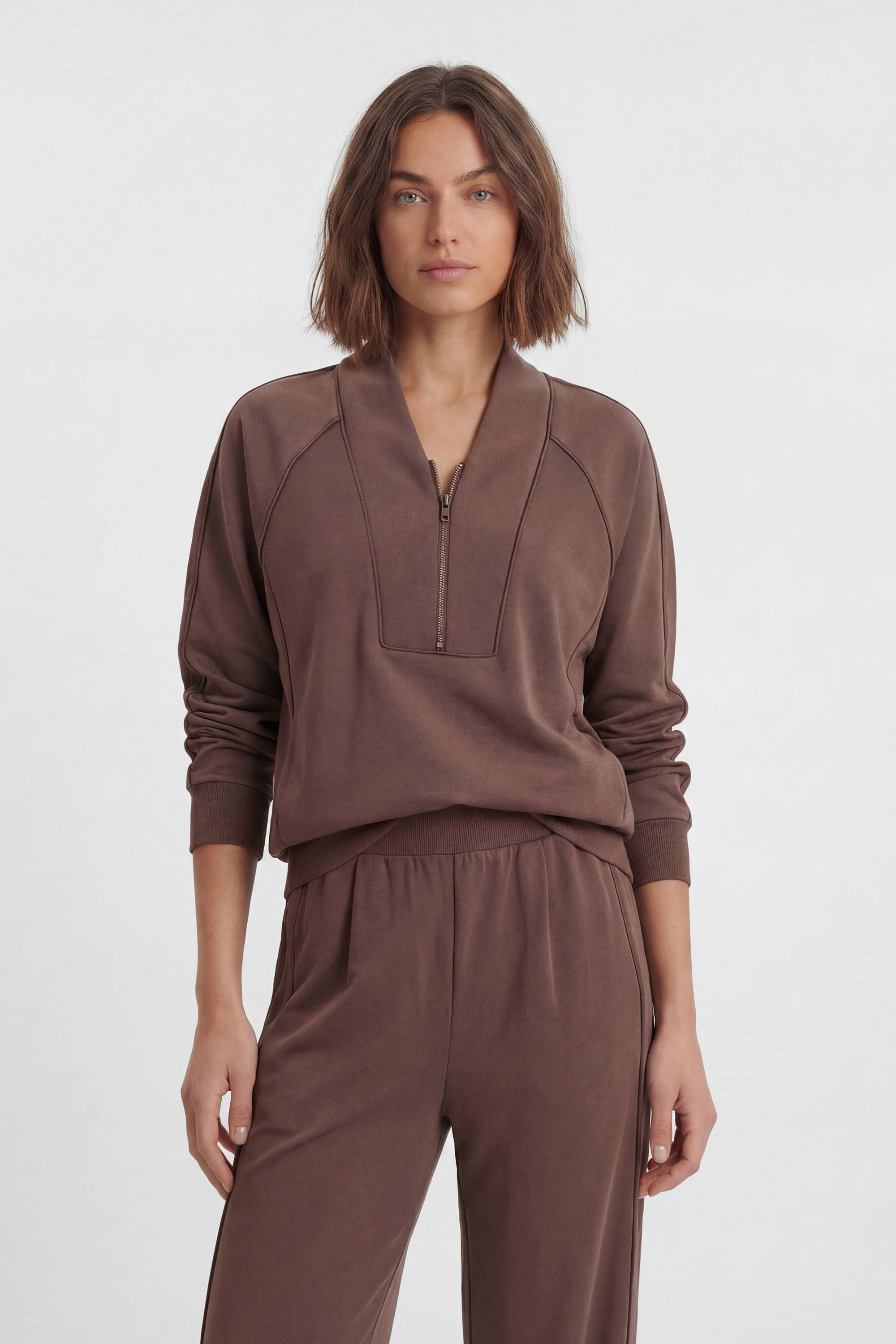 KarenMillen Jogger Petite Taille Jambe Large Luxe Premium
