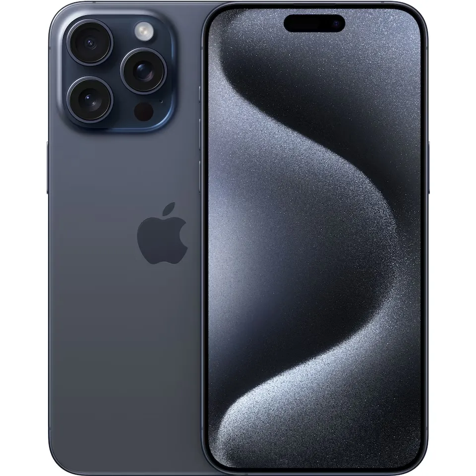 Apple | iPhone 15 Pro Max - 5G smartphone - 256GB - Blåt Titanium