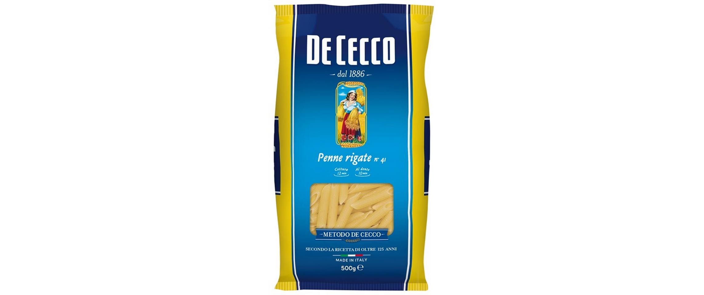 Teigwaren Penne rigate Nr. 41 500 gPasta aus Hartweizengriess