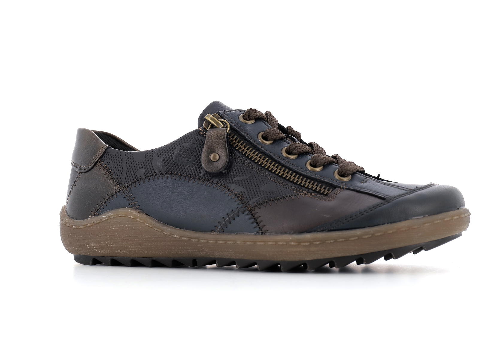 Remonte-R1430 Cuir Multi Bleu
