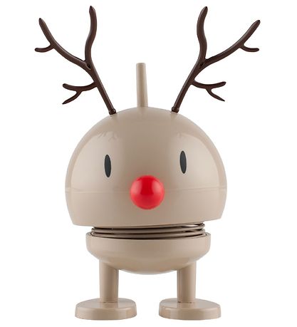 Hoptimist Baby Bumble Hummel - Rudolf - 10 cm - Braun