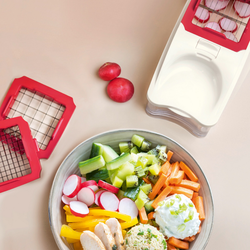 Tupperware Super Dicer®-Angebot Schnipple und würfle dir deine gesunden Mahlzeiten in Sekundenschnelle