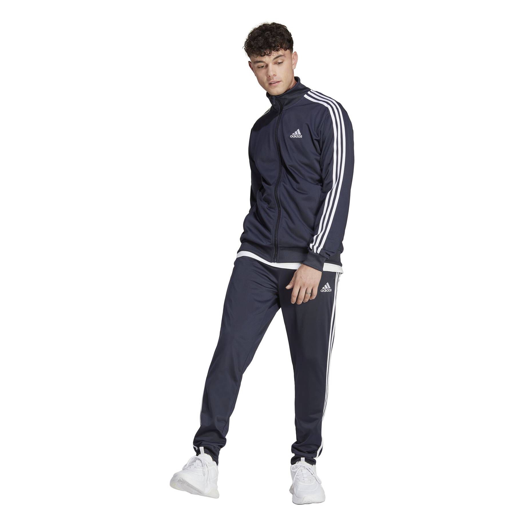 adidas Performance| Herren Trainingsanzug BASIC 3-STREIFEN TRICOT