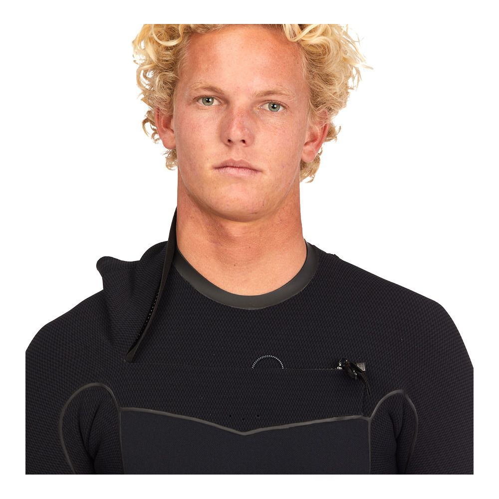 Billabong FURNACE CHEST ZIP - Combinaison intégrale 4/3mm Homme black