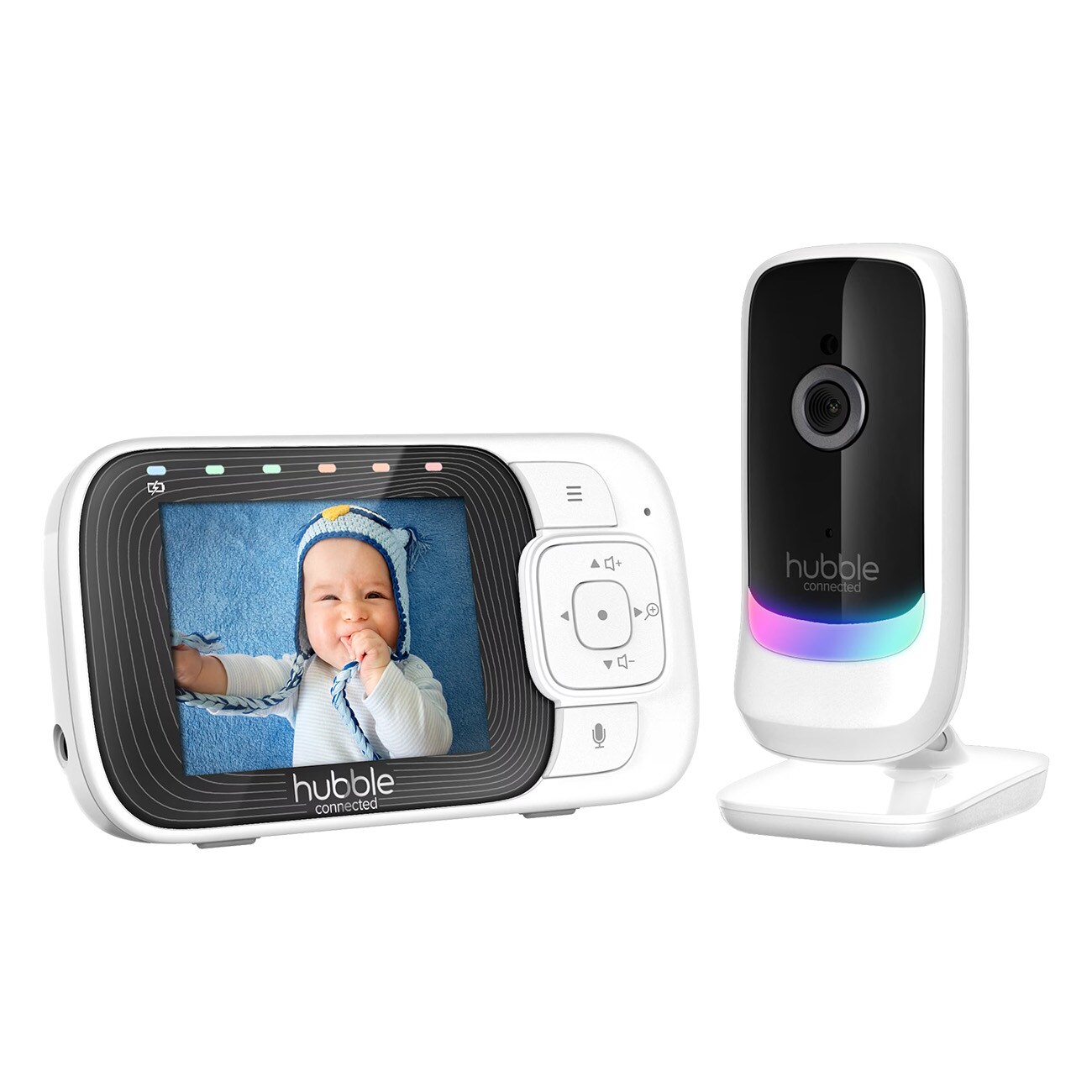 Hubble Nursery Pal Essential weiß Video Babyphone