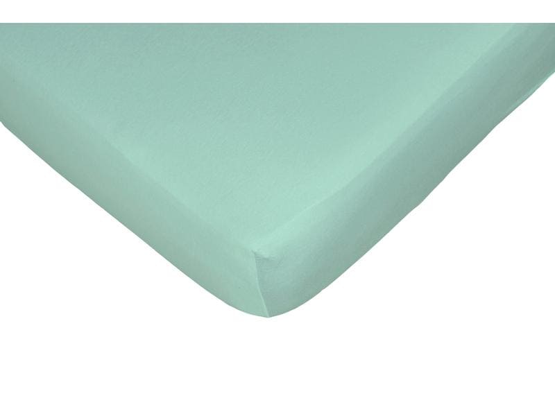Night Fashion Fixleintuch Jerry 140-160 x 200 cm, Mintgrün Bettbezug aus 100% Baumwolle