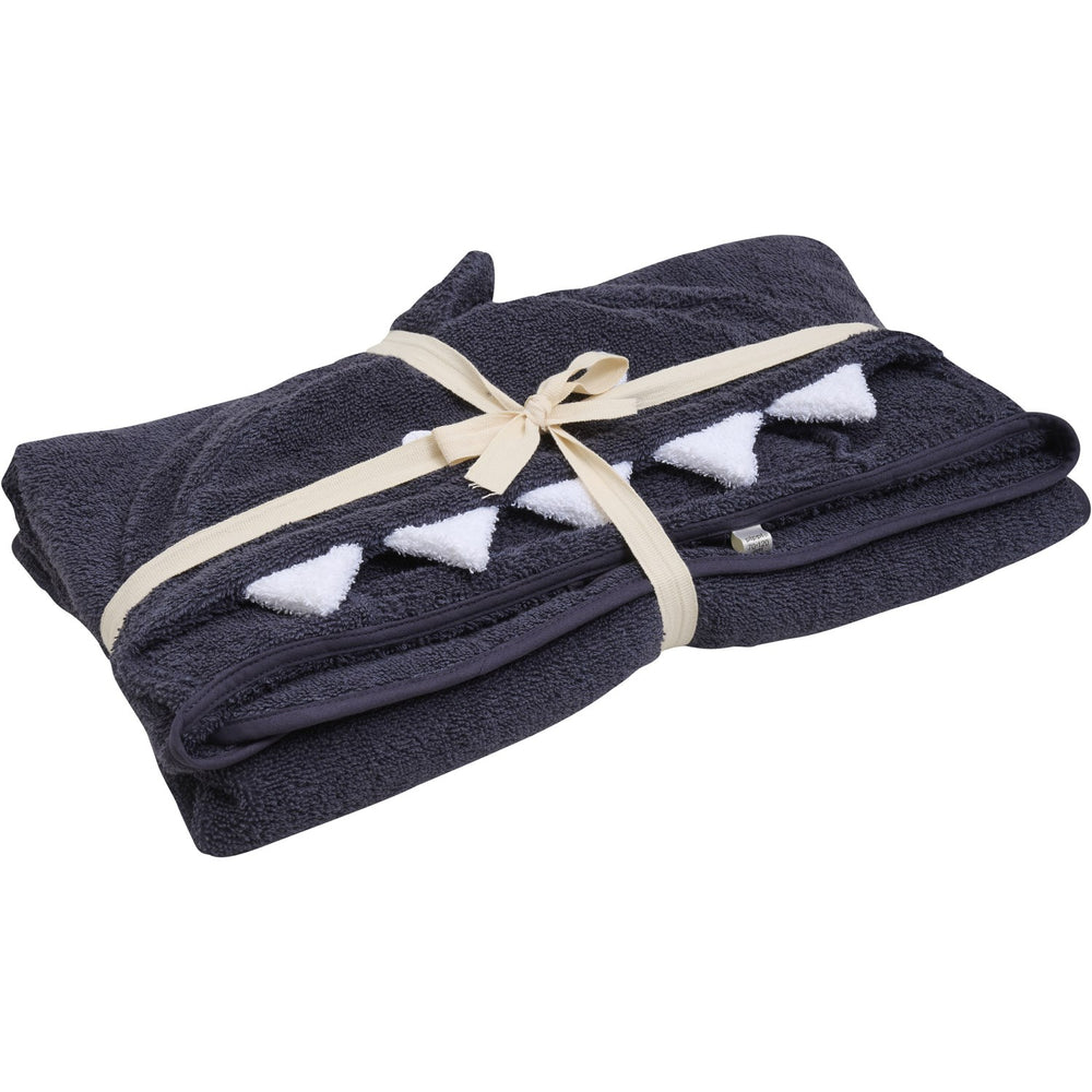 Køb Pippi Odyssey Gray Hooded Bath Håndklæde