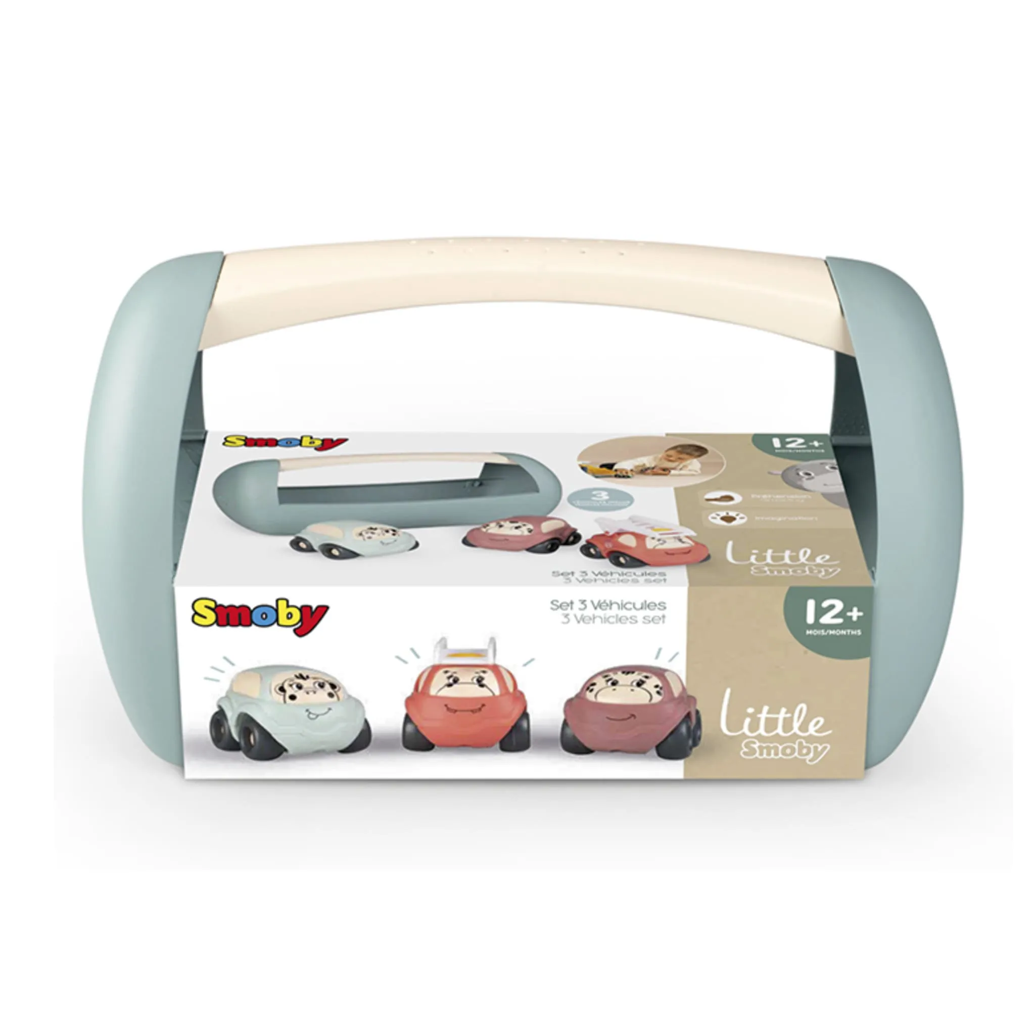 Smoby Ensemble de 3 Véhicules