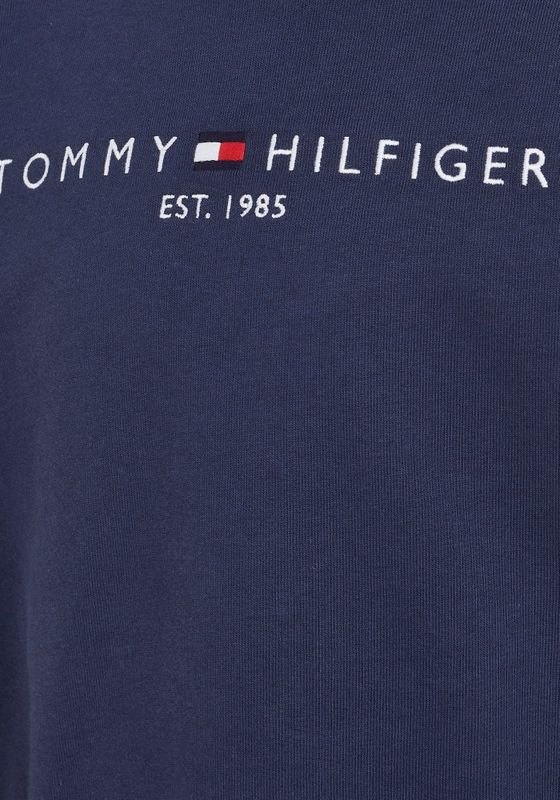 Tommy Hilfiger - Sweatshirt - Donkerblauw - Katoen