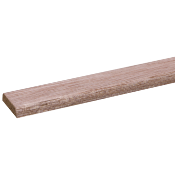 Glaslat hardhout 9x33 mm lengte 270 cm