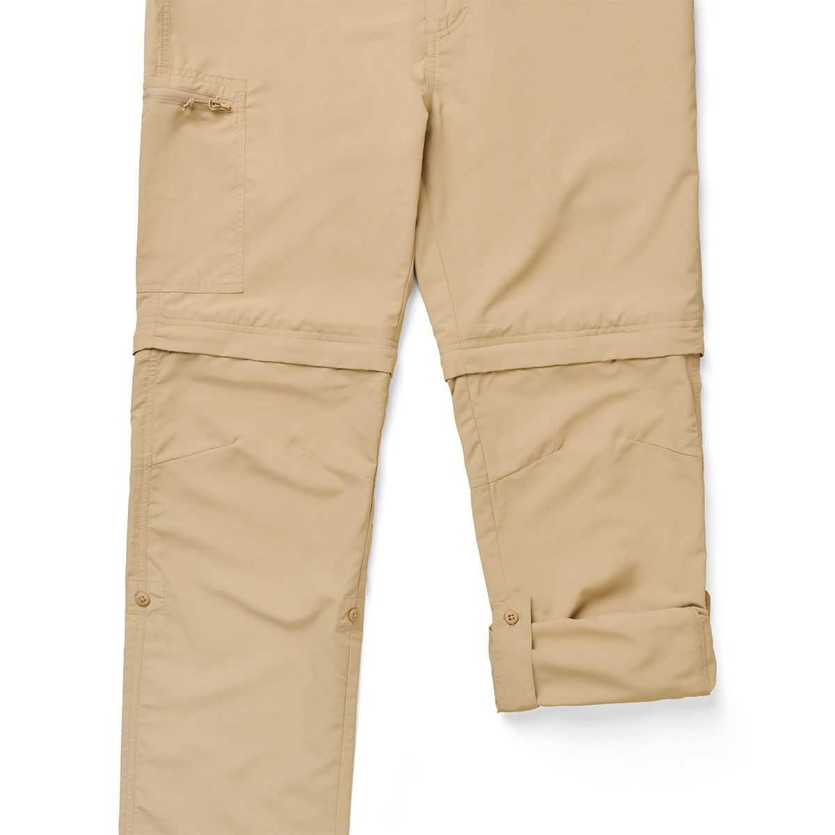 Asivik Travel Zip-Off bukser, dame (Sand) - Spejder Sport