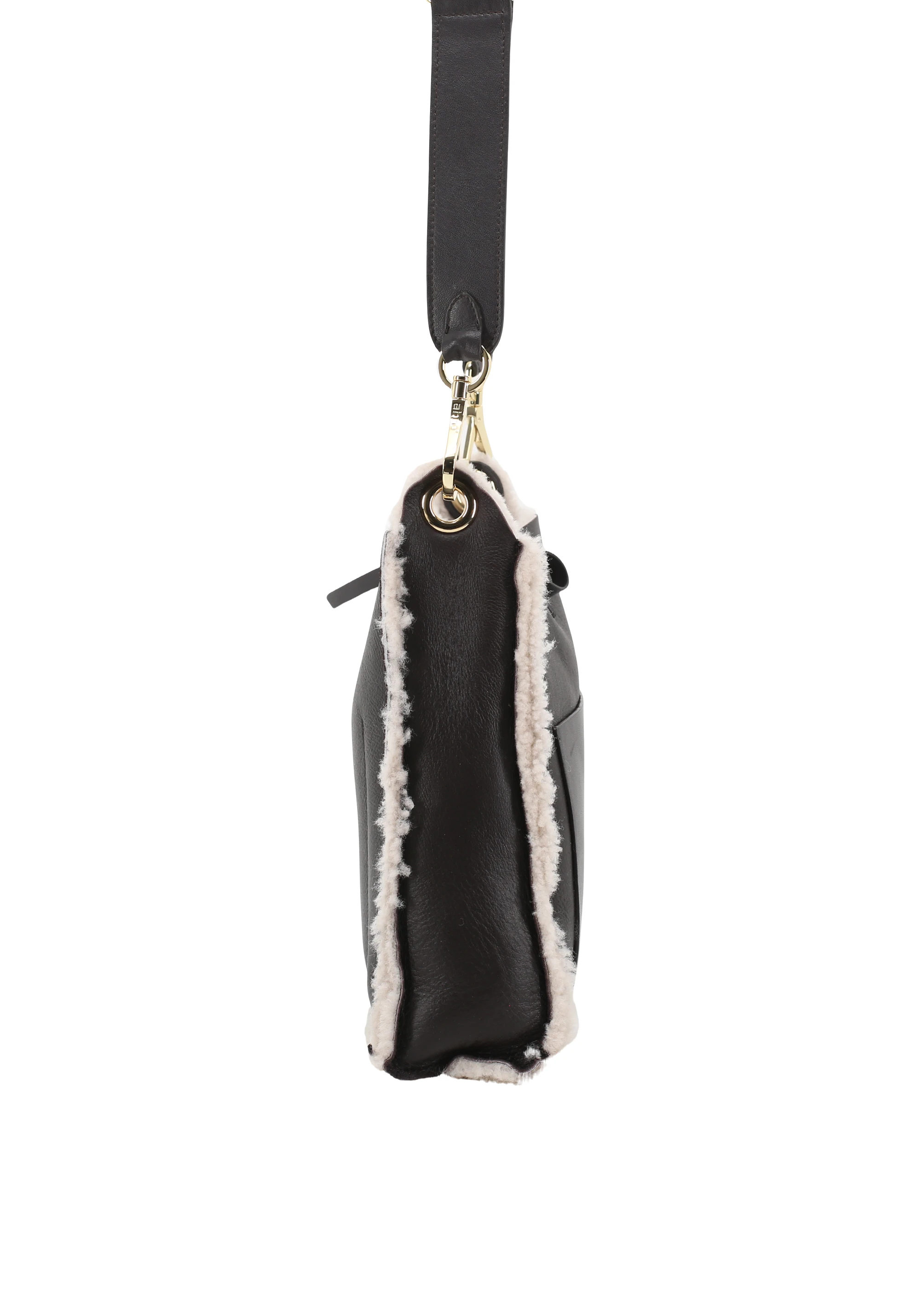 Cross body RAQUEL small Leather Shearling reversible Standard