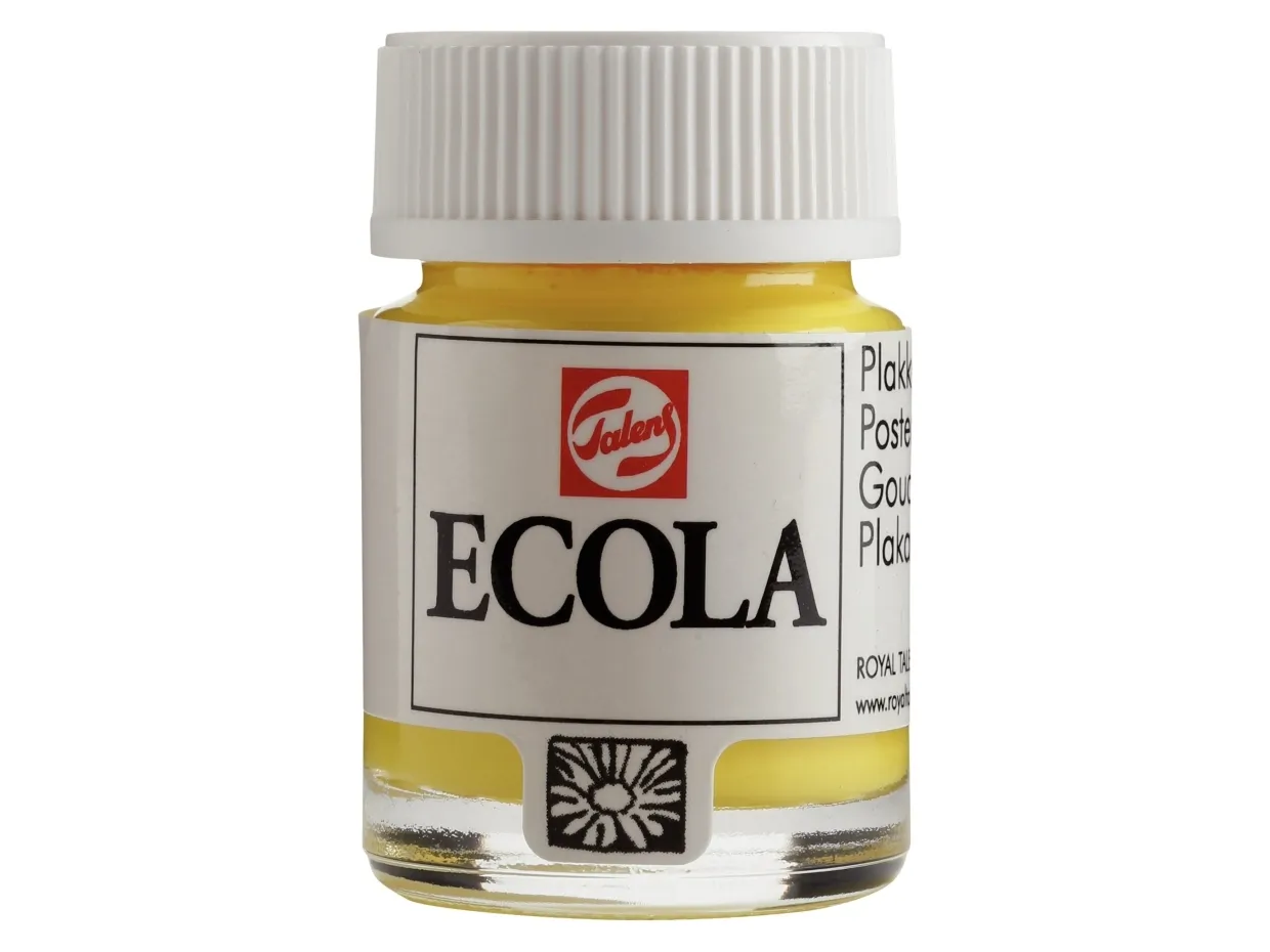 Ecola Poster Colour Bottle Lemon Yellow (Primary) 205
