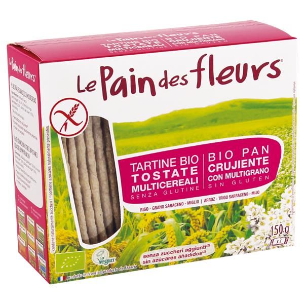 Tostas Estaladiças Multicereais Bio Sem Glúten