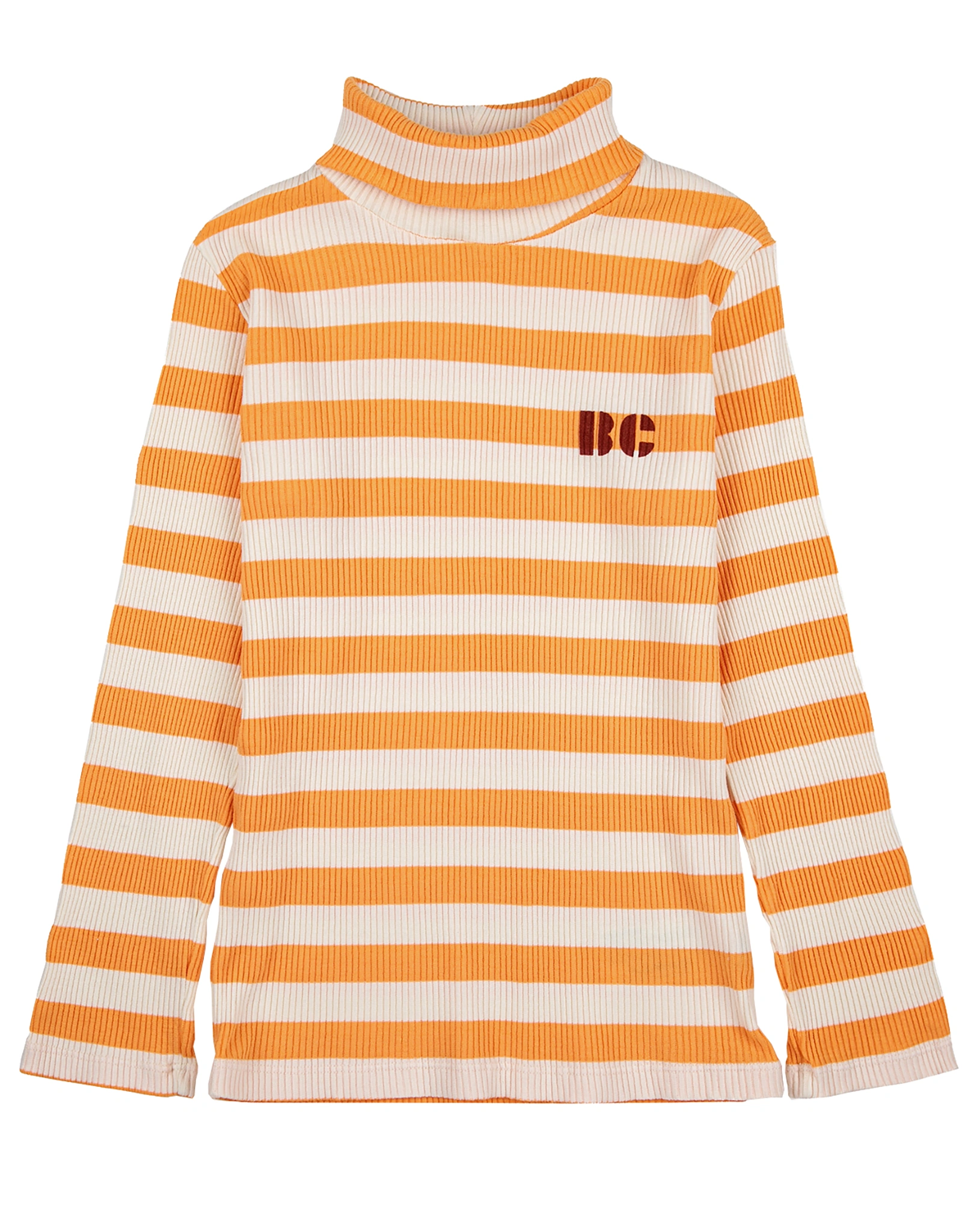 Rollkragenpullover YELLOW STRIPES in gelb
