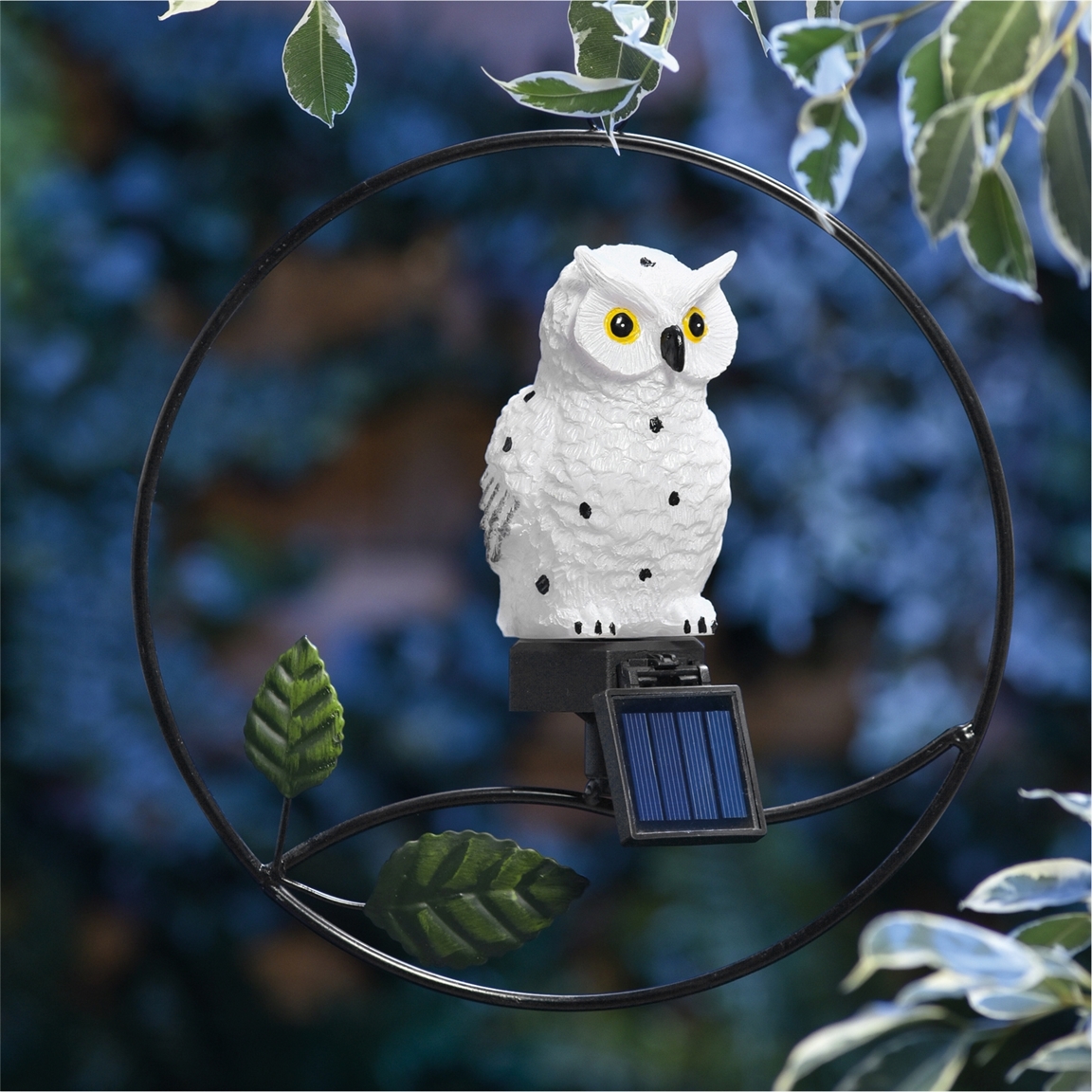 Chouette blanche solaire