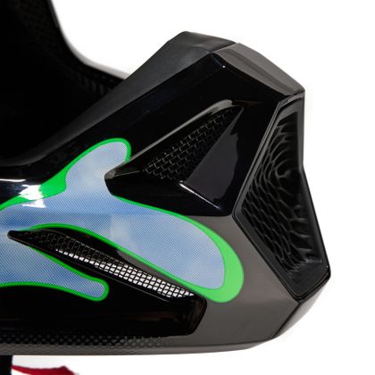 Casque cross Fox YOUTH V1 ATLAS - Noir / Vert