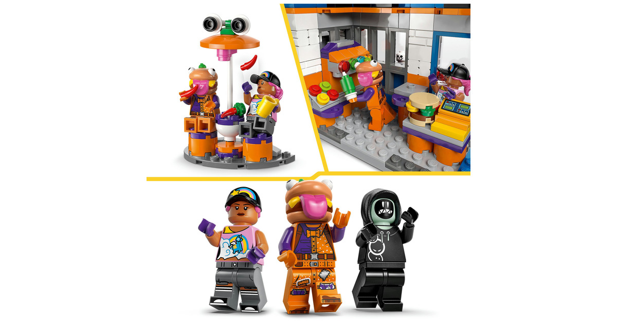 LEGOFortnite - Durrr Burger restaurant Constructiespeelgoed  (77076)
