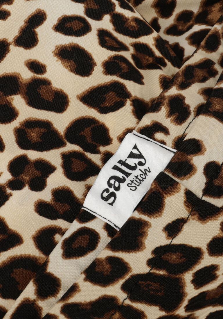 Salty Stitch bruine salty stitch legging biker babe - panter
