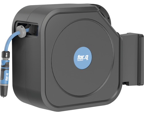 Wandslangbox voor_q FQ-WSB groot met automatische oprolfunctie inclusief 30m tuinslang 1/2