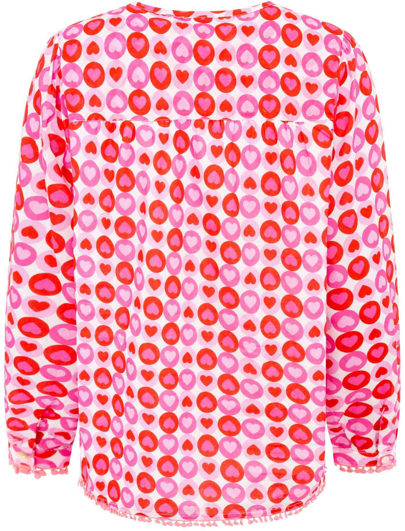 Zwillingsherz Shirtbluse »