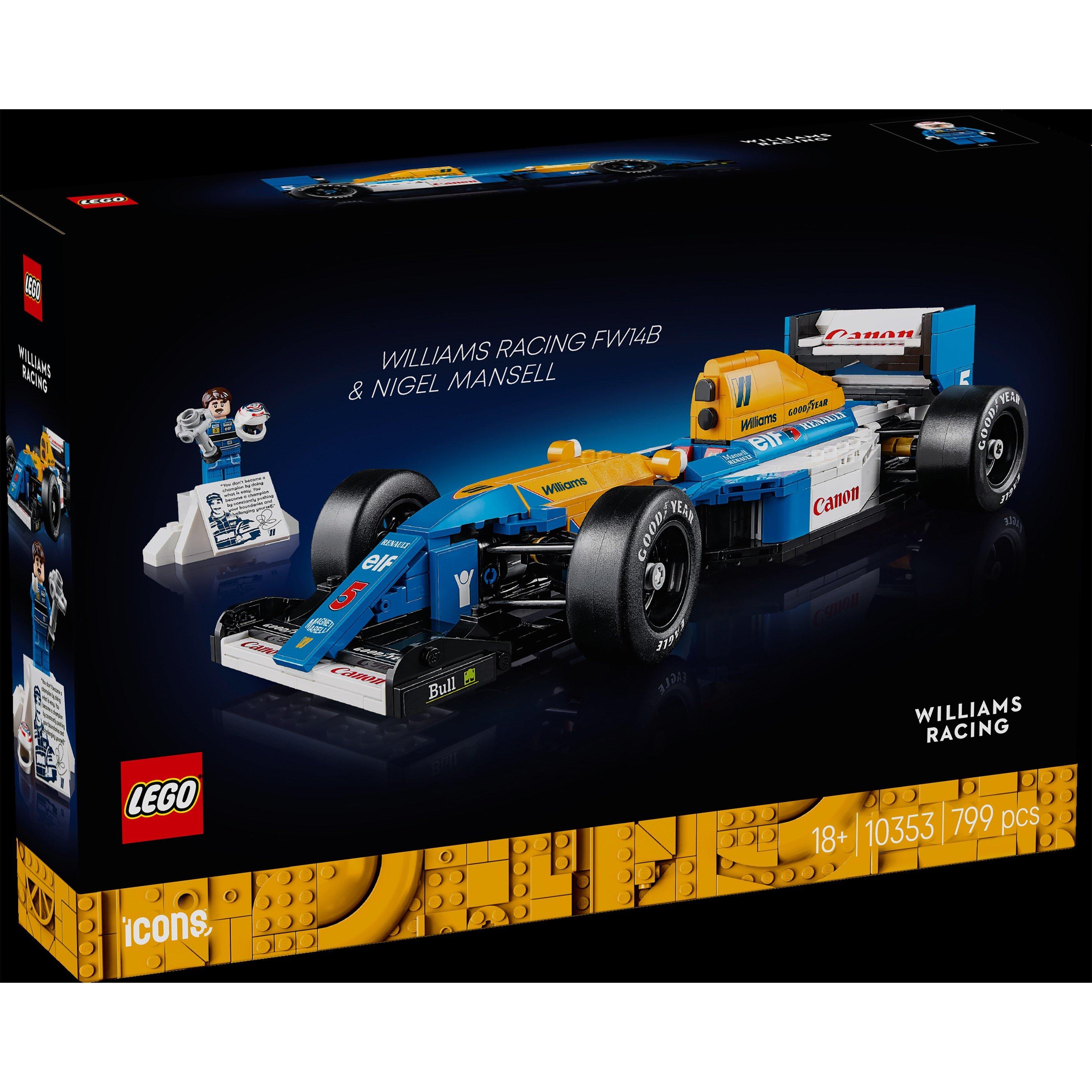 LEGO LEGO Icons 10353 Williams Racing FW14B And Nigel Mansell