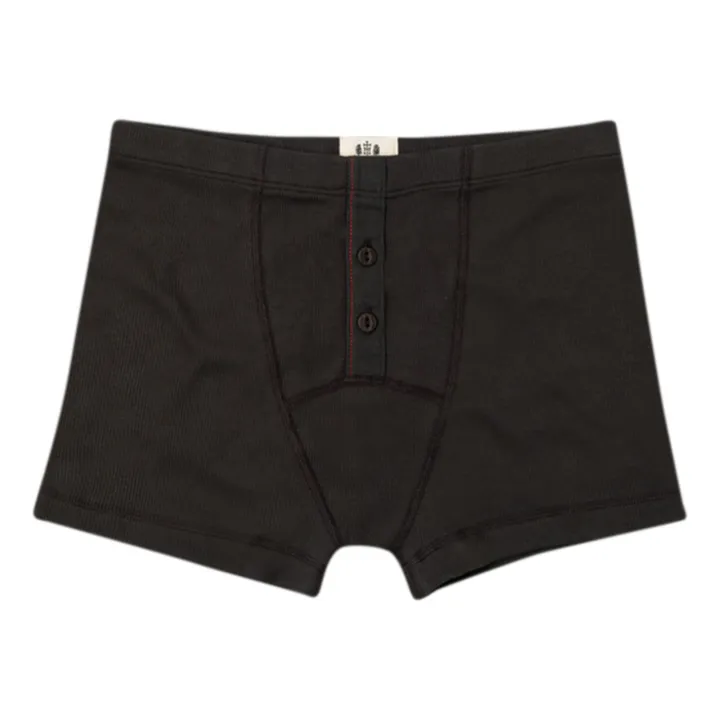 Hemen Biarritz Boxer Albar Coton Bio | Charbon