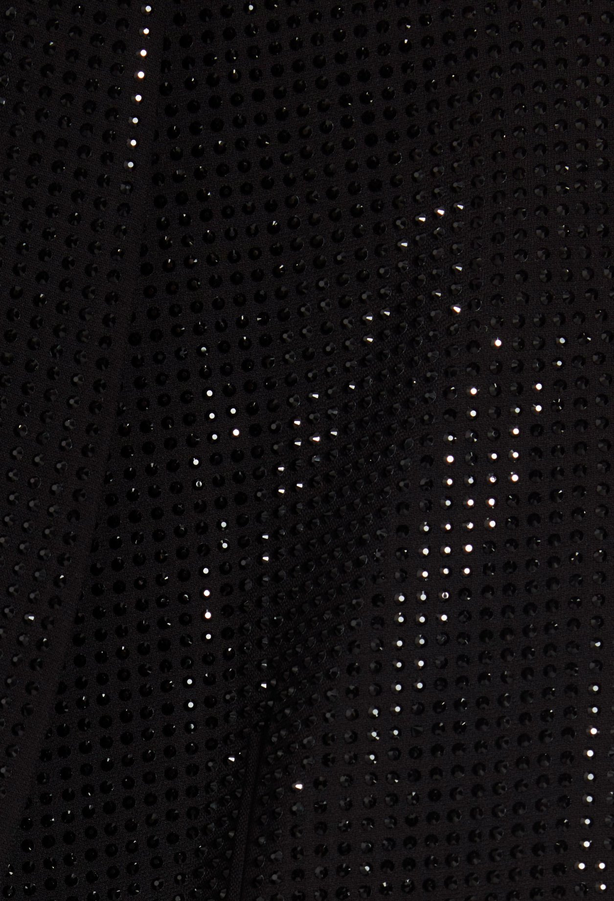 Veste tailleur strass noire