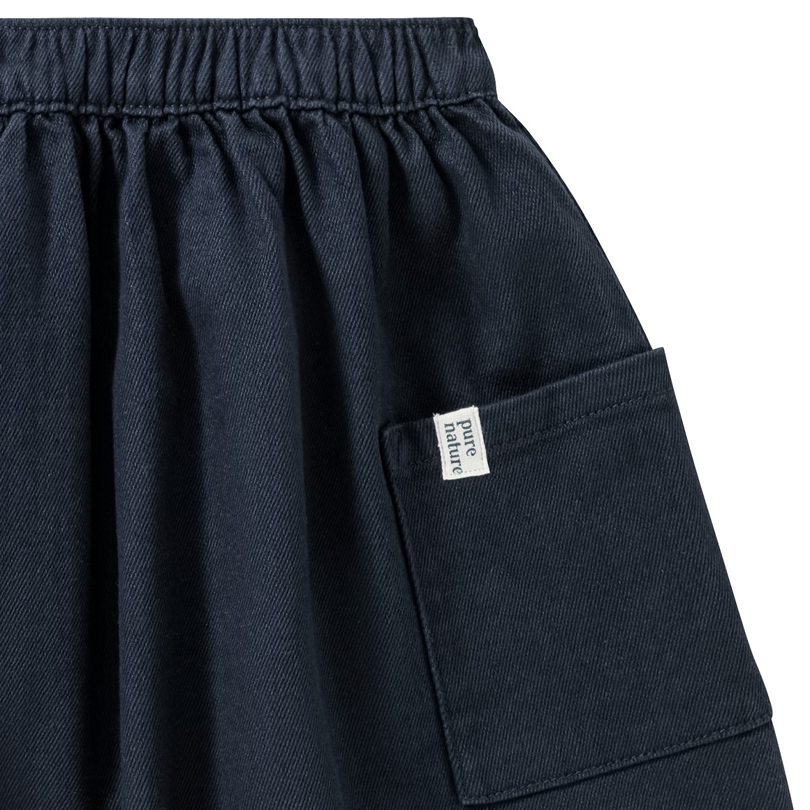 Topolino Pure Collection Mädchen Rock mit Elastikbund dunkelblau