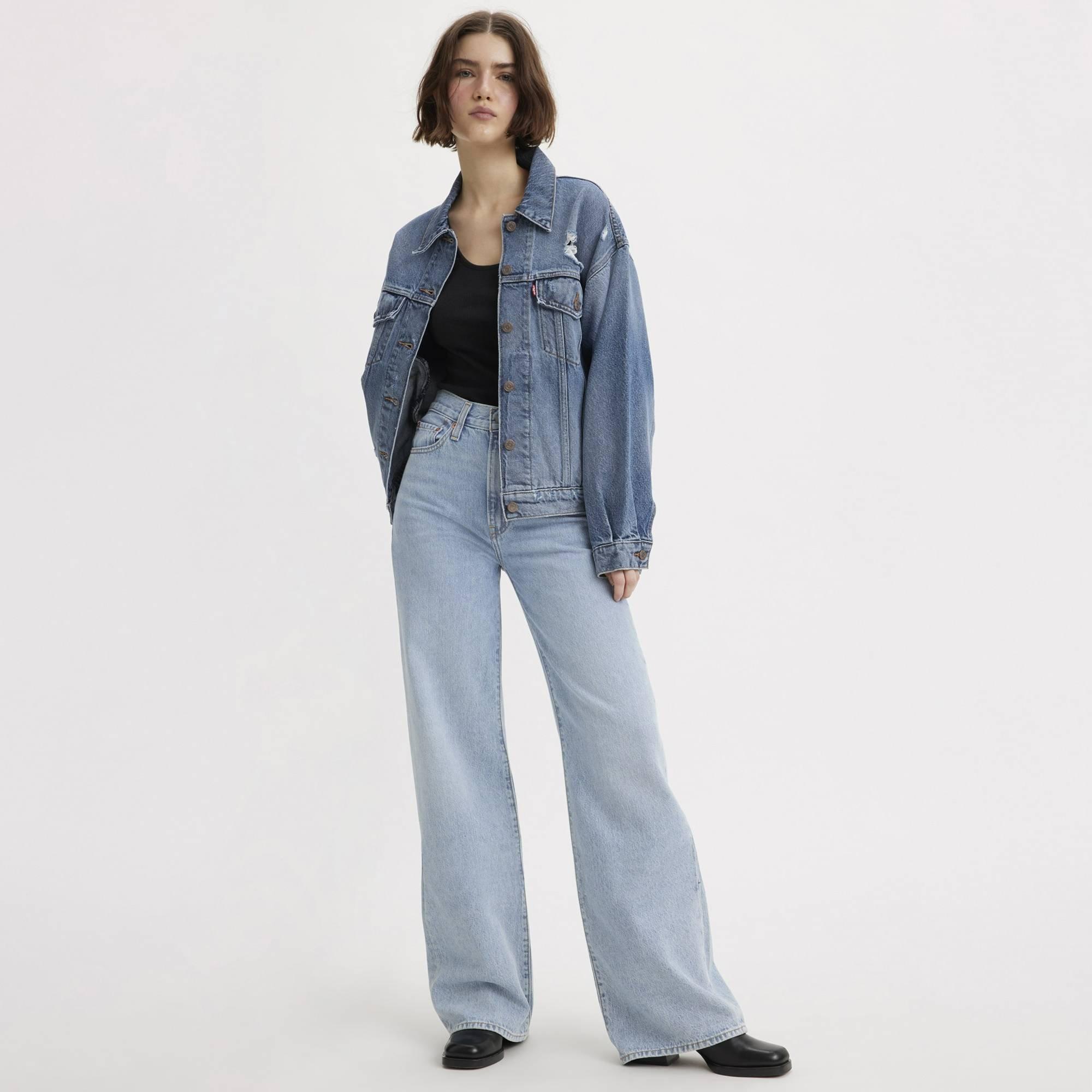 Levis Ribcage Wide Jeans