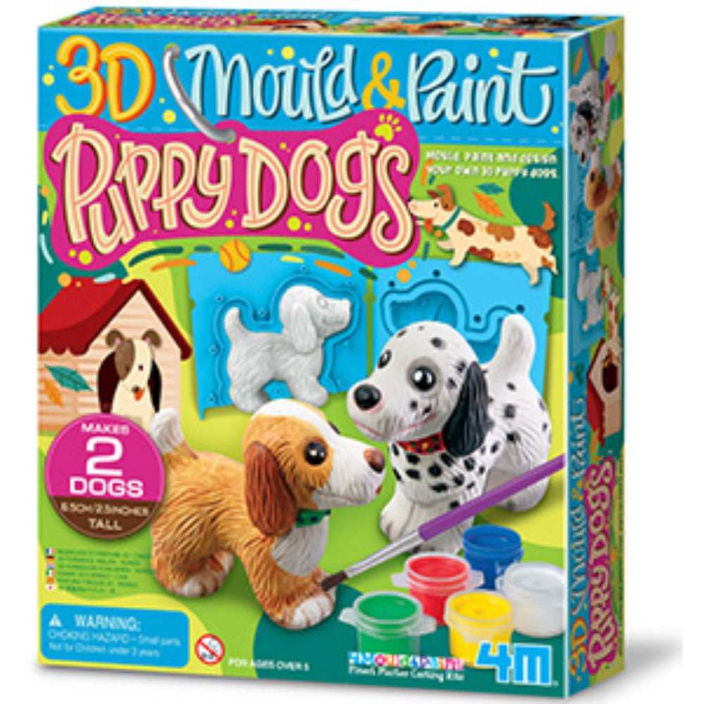Køb 4M Form Og Mal 3D Hvalpehunde