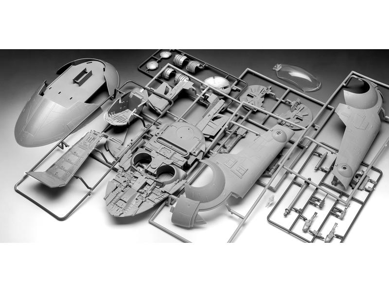 Revell Bausatz Star Wars Boba Fett's Starship 1:88 Detailgetreuer Star Wars Modellbausatz