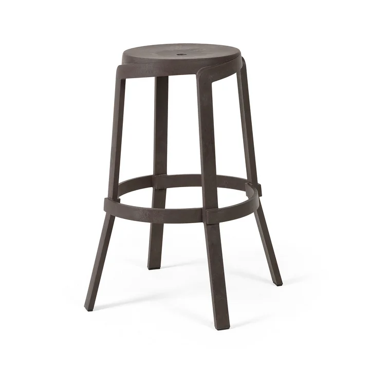 Nardi - Stack Outdoor Hocker, maxi, terra