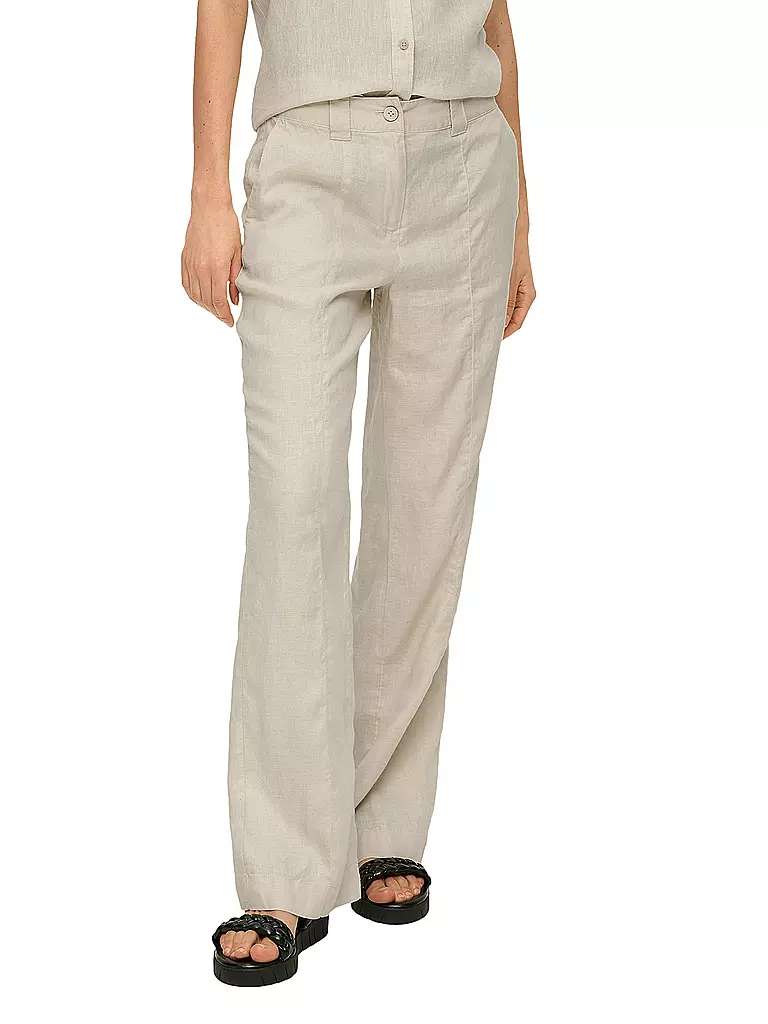 S.OLIVER Marlenehose creme