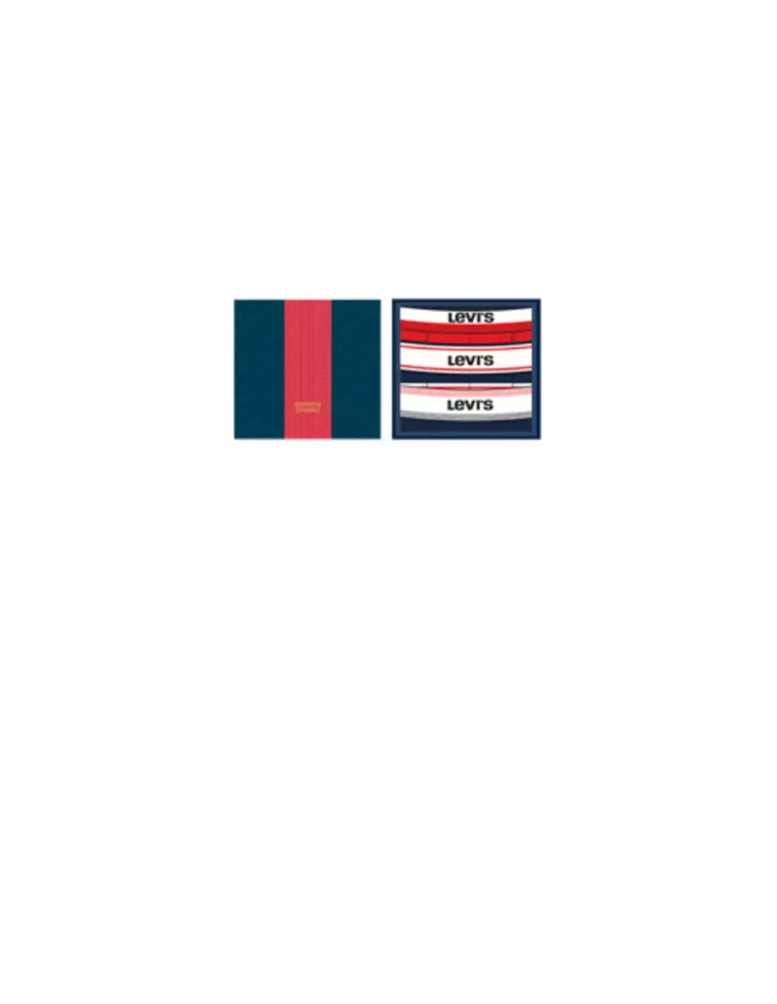 LEVIS Coffret Boxer - Accessoires Homme Bleu