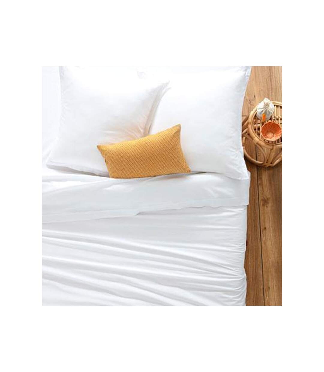 Drap Housse Intérieur 90x190cm Blanc