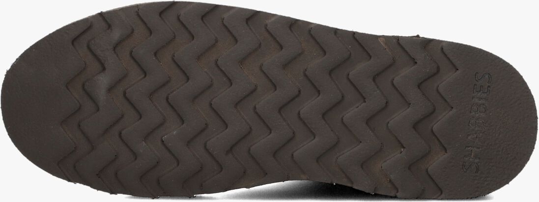 bruine shabbies enkelboots palissa mia high zip