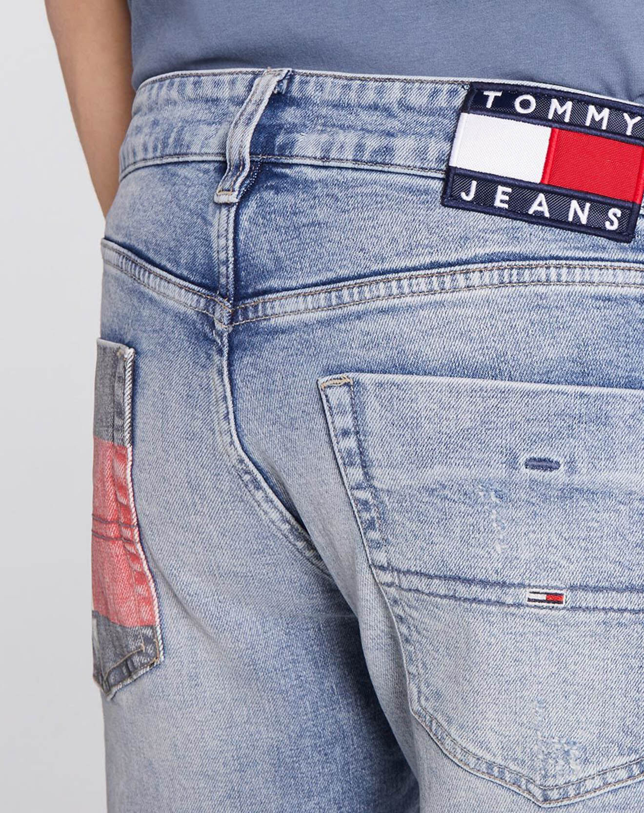Tommy Jeans Jean Slim fit Scanton bleu clair