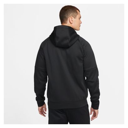 Sweat à capuche Nike Therma-Fit Training Noir