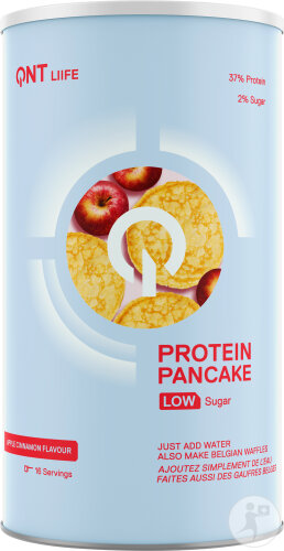 QNT Liife Protein Pancake Low Sugar Pomme Cannelle Pot 500g