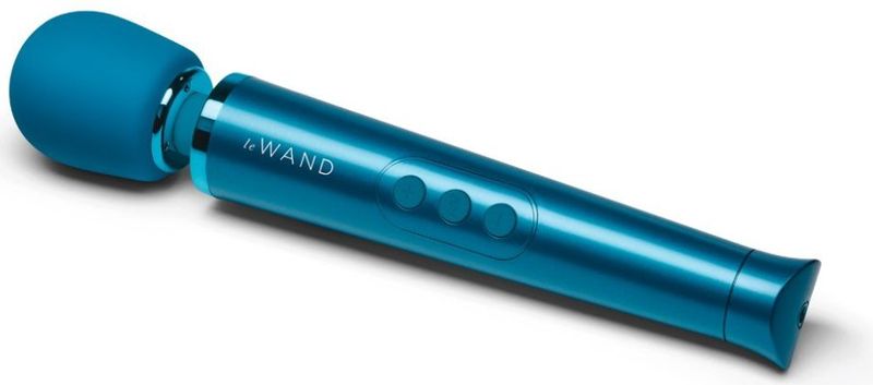 Le Wand - Petite rechargeable massager Vibrator Love Toy - Blauw
