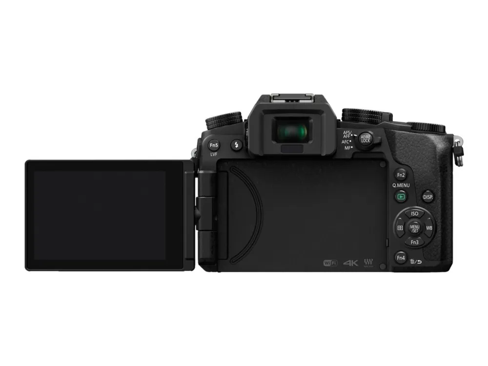 Panasonic Lumix G DMC-G70M - Digitalkamera - spejlløst - 16.0 MP - Four Thirds - 4K - 5x optisk zoom 12 - 60 mm objektiv - Wi-Fi - sort