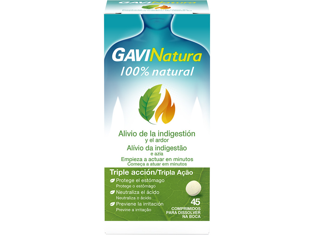 COMPRIMIDOS GAVINATURA 45UN DM