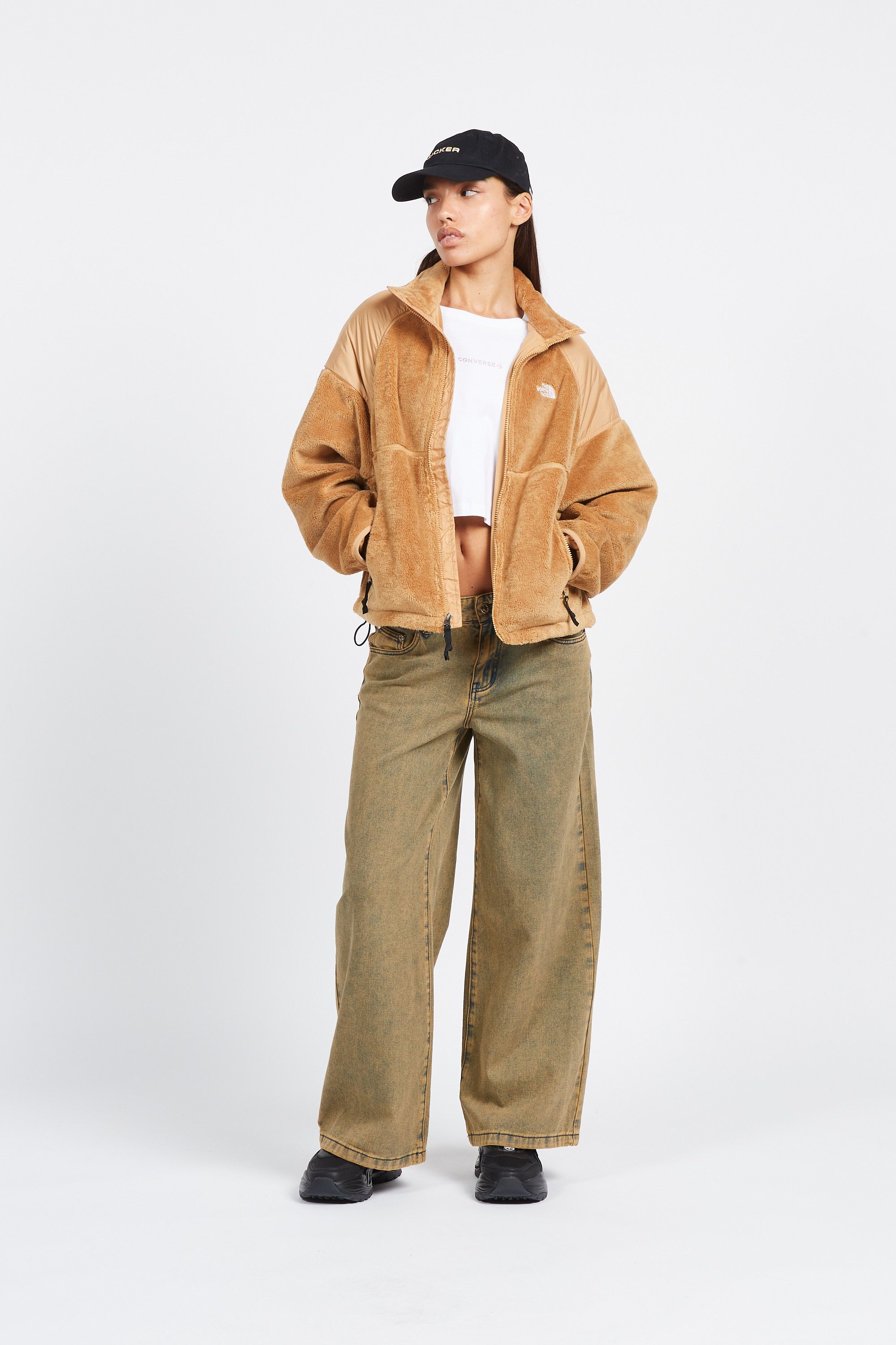 THE NORTH FACE Blouson W VERSA VELOUR JACKET Beige