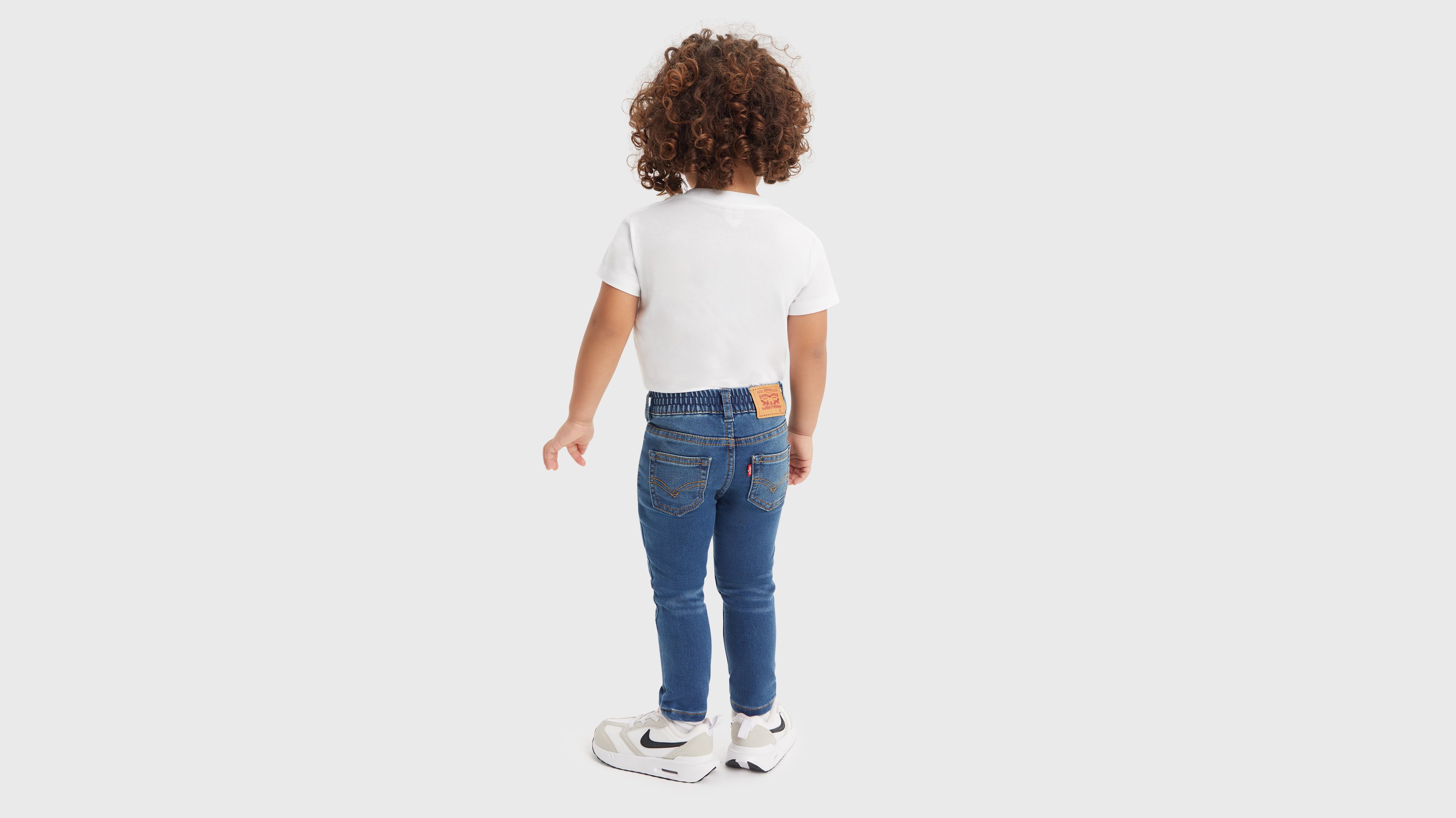 Jean skinny en maille - Ues - Bleu
