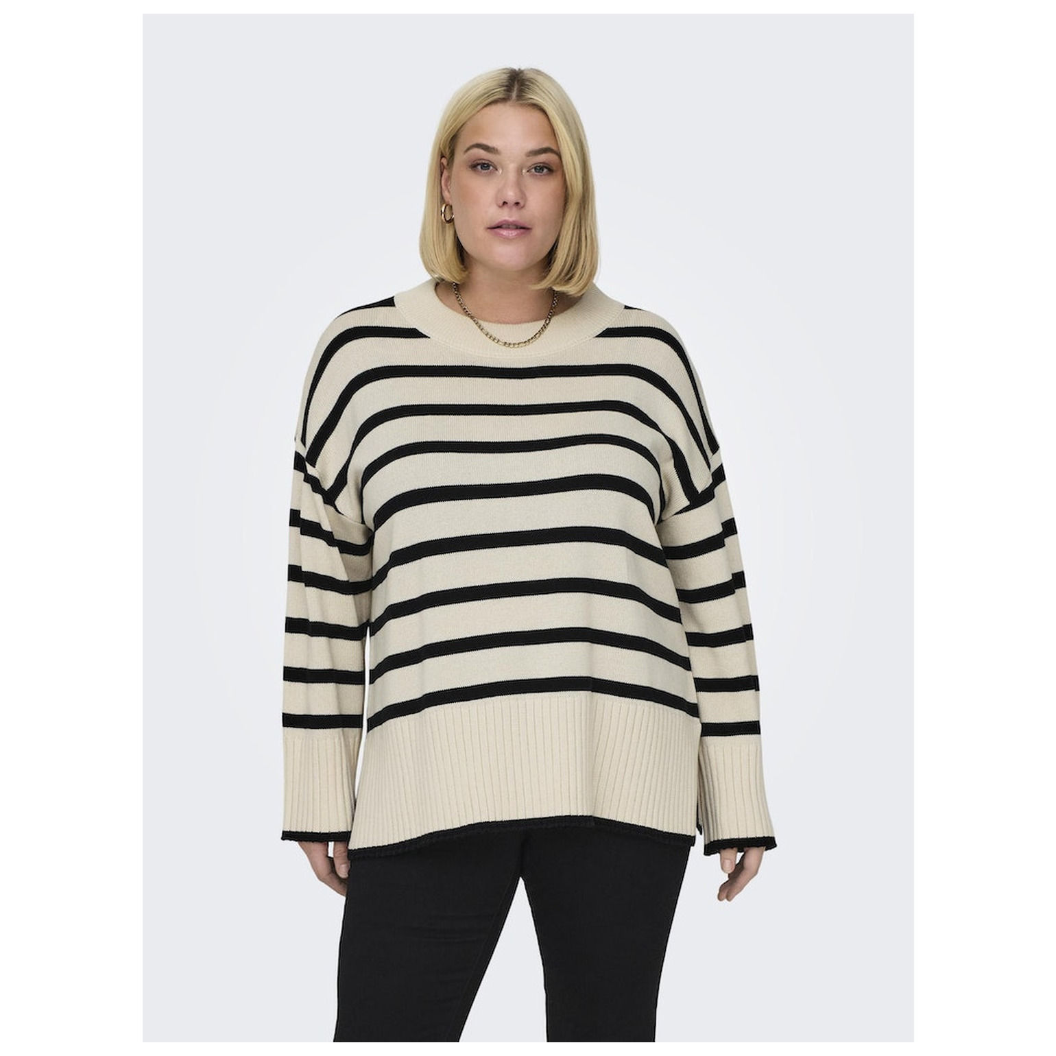 Carmakoma CARHELLA LS LOOSE STRIPED O-NE
