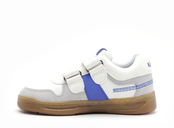 Kickers basses enfant kalido blanc